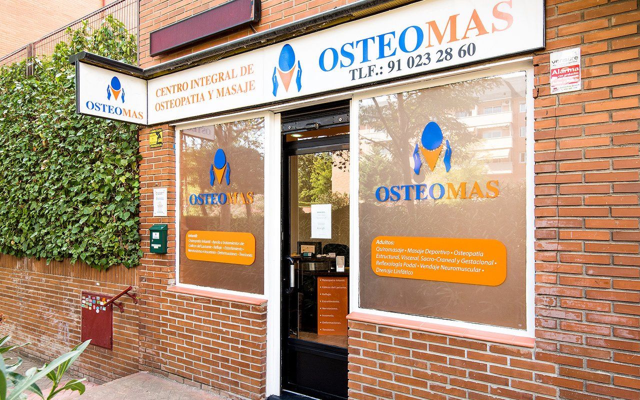 Fachada Osteomás osteopatía osteópatas Alcobendas